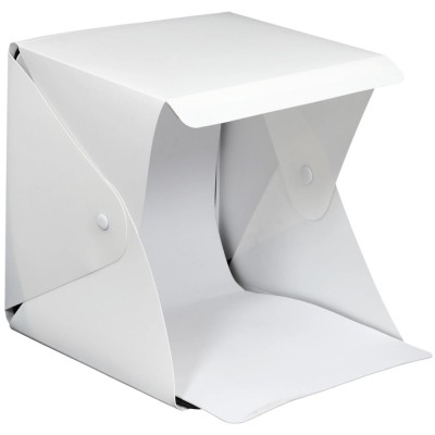 Cub pliabil setup studio foto 40x40x40cm pentru fotografiat si filmat produse foto