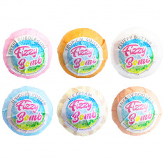 Cutie 6 Bombe de baie efervescente uriase (180g / buc.) marca Fizzy Bomb foto