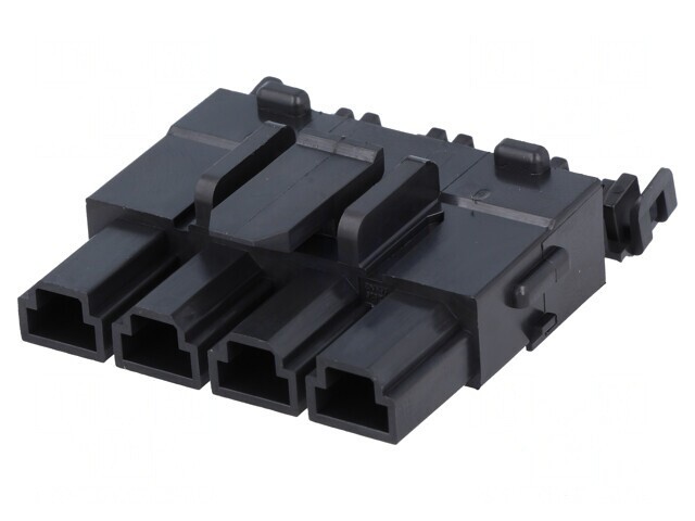 Mufă PCB mamă Mini-Fit Sr 10mm 4 pini 600V