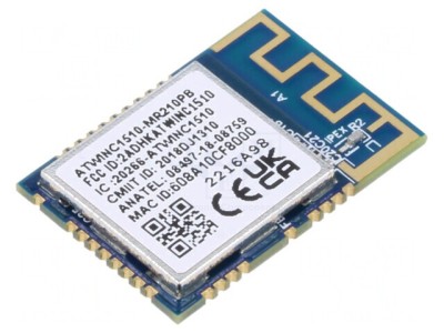 Modul WiFi IEEE 802.11b/g/n SPI/UART SMD ATWINC1510 foto