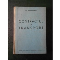 PAUL I. DEMETRESCU - CONTRACTUL DE TRANSPORT
