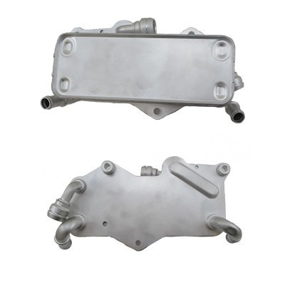 Radiator racire ulei motor, termoflot Audi A6 (C7), 03.2011-05.2013, motor 2.0 TFSI, 2.8 V6, benzina, 2.0 TDI, 3.0 TDI, diesel, cv automata, 215x80x5 foto