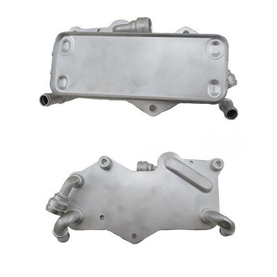 Radiator racire ulei motor, termoflot Audi A6 (C7), 03.2011-05.2013, motor 2.0 TFSI, 2.8 V6, benzina, 2.0 TDI, 3.0 TDI, diesel, cv automata, 215x80x5