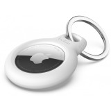 Husa Belkin Key Ring pentru Apple AirTag, Alba F8W973btWHT