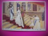 HOPCT 6359 CU REGELE SI COPII LIEGE -1934-REGINA ASTRID-FAMILIA REGALA BELGIA-CROMO LITHO-CIOCOLATA COTE D&#039;OR, Necirculata, Printata