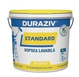 Vopsea Lavabila Duraziv Standard Interior Alba, 25L / Palet 8 Bucati