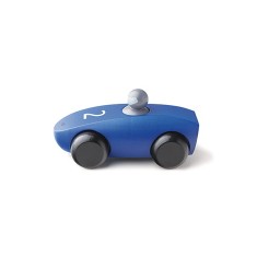 Naef sports car masinuta masina jucarie copii albastra lemn artar made in Germany Kurt Naef Elvetia