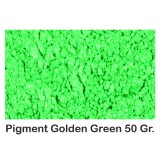 Cumpara ieftin Pigment Metalic Golden Green 50Gr., ABW Royal