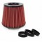 Filtru sport universal de admisie a aerului auto, Carbon 160x155x118mm cu adaptori