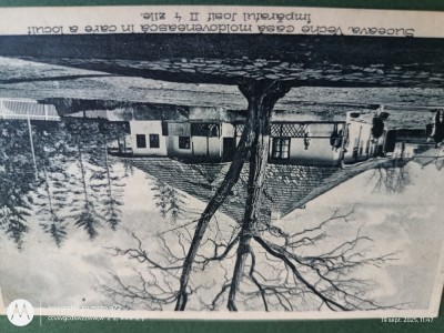 Suceava , casa veche moldoveneasca in care a stat IMPARATUL IOSIF al II lea , 4 zile CARTE POSTALA interesanta necirculata , foto
