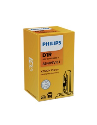 Bec auto Xenon Philips D1R Vision, 85V, 35W, foto