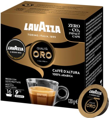 Lavazza Capsule A Modo Mio Qualita Oro D Altura, 16 buc foto