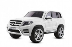 Masinuta electrica pentru copii Mercedes GLK350 Premium 2x35W 2X6V #Alb foto