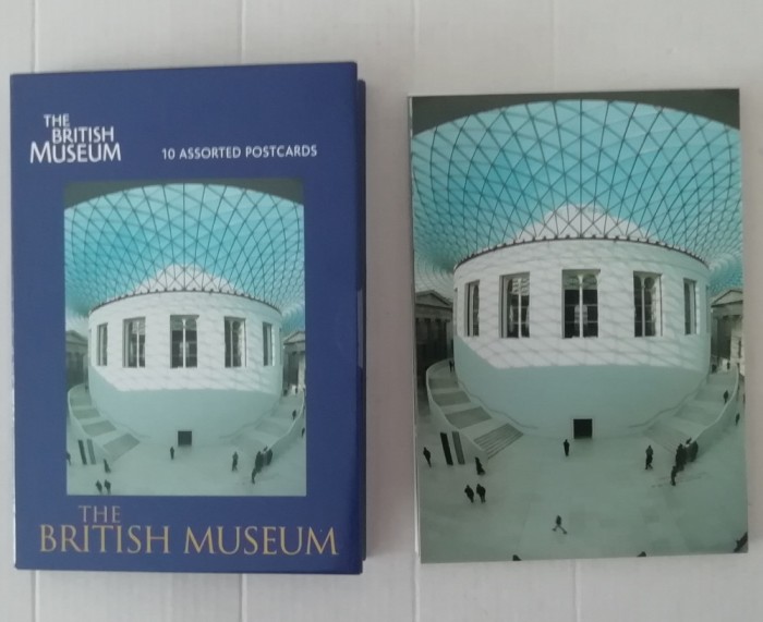 CC5 11 - Pliant/Set ilustrate/Carti postale - The British museum - Anglia
