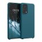 Husa Kwmobile pentru OPPO Find X3 Lite, Silicon, Verde, 55201.57