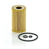 Filtru ulei Mann HU7008Z, insertie, cu etansare, inaltime 100mm, diametru 63mm