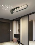Cumpara ieftin Aplica LED 40W, cu cer instelat negru + gold, 3000/4000/6000k