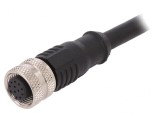 Mufă M12 12 PIN mamă IP67 30V 1,5A
