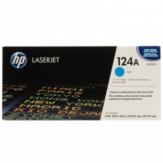 Toner Q6001A cyan original HP 124A foto