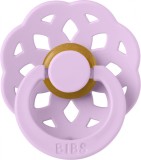 Suzeta din latex cu tetina rotunda 0 luni+ Boheme Violet Sky, 1 bucata, Bibs