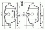 Set placute frana,frana disc MINI MINI Cabriolet (R57) (2007 - 2016) BOSCH 0 986 494 168