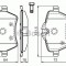 Set placute frana,frana disc MINI MINI Cupe (R58) (2011 - 2016) BOSCH 0 986 494 168