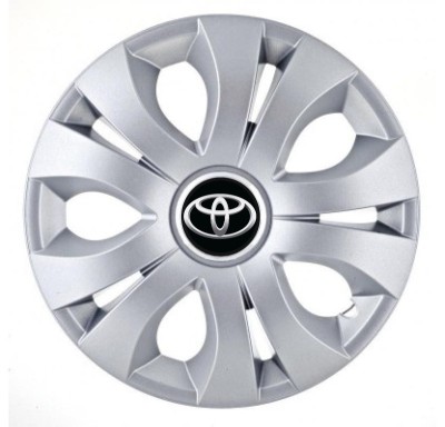 Set 4 Capace Roti Autohelix MSA&amp;reg; potrivite jantelor de 16 inch, Compatibil Cu Toyota, model Top Gray foto