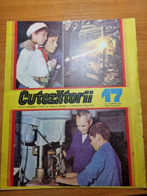 revista cutezatorii - 26 aprilie 1984 foto