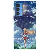 Husa compatibila cu Motorola G100 model Sword art Online SAO Levels, Silicon, TPU, Viceversa