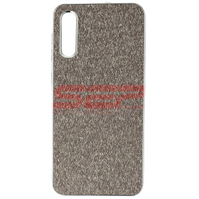 Toc TPU Leather Denim Samsung Galaxy A50 Grey foto