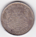 ROMANIA 200 LEI 1942, Argint