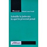 Solutiile la judecata in apel in procesul penal - 2007 - Mihaela Laura Pamfil (BA85)