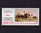 Cumpara ieftin ✅RO 1972 , LP 812 ,&quot; Ziua marcii postale romanesti&quot; , serie cu vinieta AFR ,MNH, Nestampilat