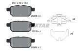 Set placute frana TEXTAR 2525801
