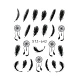 Tatuaj Unghii LUXORISE Simple Dreamcatcher, STZ-642