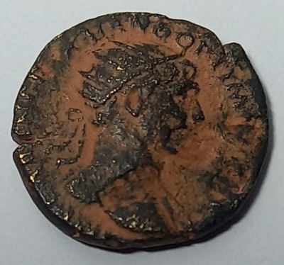 Traian (98-117 d. Hr.), Ae Semis, emis pentru Siria. foto