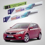 Cumpara ieftin Ștergătoare Kia Ceed I ED Facelift 2009-2012 | Set Față și Spate Hibrid &ndash; TeamCar&reg;