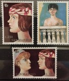 BC464, San Marino 1975, serie picturi