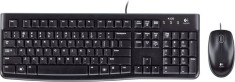 KIT wired LOGITECH USB, tastatura + mouse optic 1000dpi, 3 butoane &quot;B110&quot;, black, &quot;MK120&quot; &quot;920-002563&quot; (timbru verde 0.8 lei)