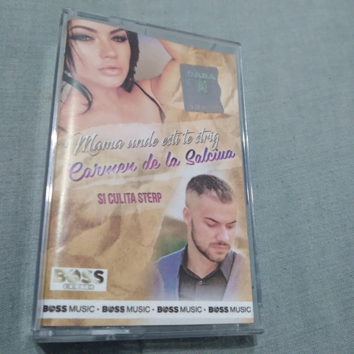 CASETA AUDIO MANELE CARMEN DE LA SALCIUA SI CULITA STERP ORIGINALA RARITATE!!!!