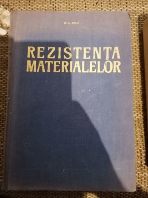 REZISTENTA MATERIALELOR-D.A. Stan foto