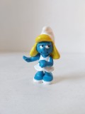 Strumf, Smurf fetita, Strumfita, jucarie cauciuc , Schleich, Peyo, Made in Germany, 5,5cm