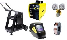 Pachet complet MIG/MMA 165 Intensiv WeldLand Equipment foto