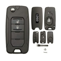 Carcasa Cheie Compatibila cu Briceag Jeep Renegade 2015-2018, 2 Butoane, Lamela SIP22