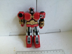 bnk jc Power Rangers Zeo Zord Red Battlezord Micro 5 inch 1996 foto