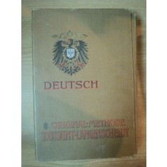 ORIGINAL METHODE TOUSSANT LANGENSCHEIDT, DEUTSCHE SPRACHBRIEFE VON DANIEL SANDERS/ JULIUS DUMCKE