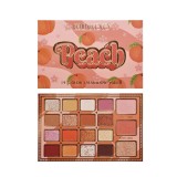 Palete de machiaj, kevin &amp; coco, peach, fard de pleoape, 19 culori, 19x13x1.5 cm