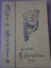 ANI DE SCOALA LICEUL G. IBRAILEANU IASI NR.12-13, 1974-COLECTIV-229215