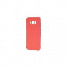 Husa Iberry Super Slim 0,3 mm Rosu Matt Pentru Samsung Galaxy S8 G950 foto