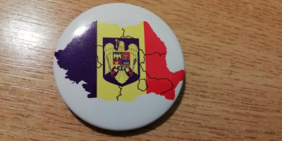 CM3 N3 52 - insigna - steag - culori si insemne nationale - Romania foto